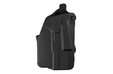 Image of Safariland Model 7371 7TS ALS Slim Paddle Holster, Glock 43 w/Streamlight TLR-6, Right Hand, STX Plain Black, 7371-89518-411