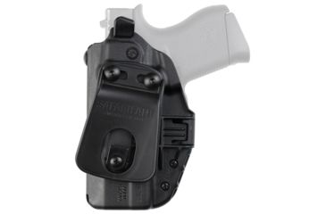 Image of Safariland Model 7371 7TS ALS Slim Paddle Holster, Glock 43 w/Streamlight TLR-6, Right Hand, STX Plain Black, 7371-89518-411