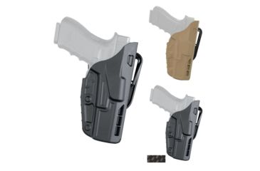 Image of Safariland Model 7377 7TS ALS Belt Slide Glock Holster, Black, Flat Dark Earth