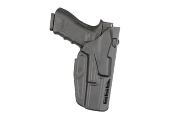 Image of Safariland Model 7379 7TS ALS Concealment Clip-on OWB Belt Holsters, STX Plain, Right, FDE Brown, 7379-832-551