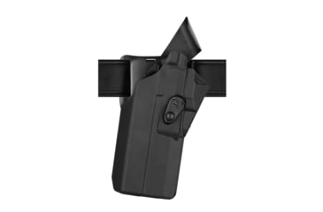 Image of Safariland 7390RDS 7TS ALS Mid-Ride Level I Retention Duty Holster, SIG Sauer P320 9C/40C, SureFire X300, No Hood, Left, Plain, Black, 1330298