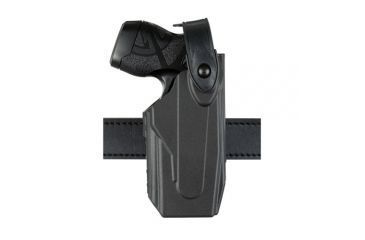 Image of Safariland Model 7520 7TS SLS EDW Clip-On Style Holster, Taser X26P, Right, STX Plain, Black, 7520-364-411
