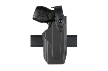 Image of Safariland Model 7520 7TS SLS EDW Clip-On Style Holster, Taser X26A, Left, STX Plain, Black, 7520-264-412