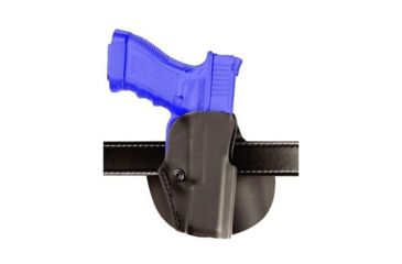 Image of Safariland 5188 Open Top Paddle &amp; Belt Slide , Kimber w/Light Rail w/X 200, Plain Black, Right Hand, 5188-5340-411