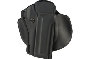 Image of Safariland Paddle Holster for Pistols, Right Hand, STX Plain Black Belt Loop Only 1.5in. and 1.75in. belt slots 5188-56-411-K15
