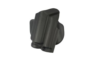 Image of Safariland Paddle Holster, Right Hand, STX Black - For Glock 34 w/IT M6 Light - w/ Multiple Belt Cutouts