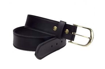Image of Safariland Plainclothes Belt, Leather, 1.50 - Carbon Fiber Look Black L830-44-65