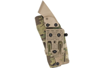 Image of Safariland 6360RDSO Sig Sauer P365 Fuse Mid-Ride Level III Retention OWB Belt Holster w/ QLS19 Fork, Right, Cordura, Duty, Multicam, 6354RDSO-66527-701-MS19