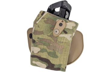 Image of Safariland 6378RDSC STI International Staccato 4.4in OWB Paddle Holster, Right, Cordura, Duty, Multicam, 6378RDSC-15827-701