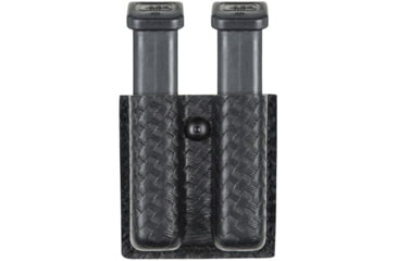 Image of Safariland Double Pistol Magazine Pouch Open STX OD Green Glock 20 21