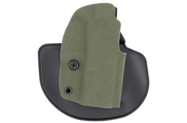 Image of Safariland Gravity Glock 43X/48 OWB Paddle Holster, Right, Cordura, Concealment, Camo Green, GRAVITY-0-896-A-0-C1-731