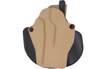 Image of Safariland Solis Sig Sauer P365 XMacro OWB Paddle Holster, No Light, Right, Plain, Concealment, Flat Dark Earth, SOLIS-1-565-A-0-C3-551