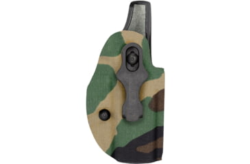 Image of Safariland Species Glock 43/43X IWB Holster, Right, Cordura, Concealment, Woodland Camo, 20-895-C991