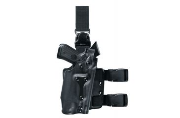 Image of Safariland SLS Military Tactical Holster - STX Tactical Black, Right Hand 6035-7312-131