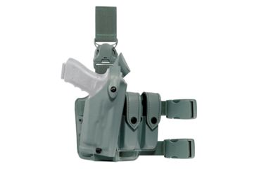 Image of Safariland SLS Sentry Leg Holster, Foliage Green, Right Hand - Beretta 92,96 - 6005-73-541-S