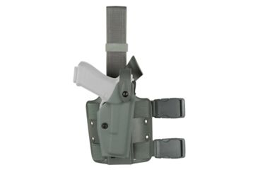 Image of Safariland 6004 SLS Tactical Holster w/Dbl Leg Straps, Sig Sauer220/226, Foliage Green, Left Hand, No Rails, 6004-77-542