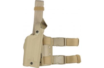 Image of Safariland SLS Tactical Holster - STX FDE Brown, Right 6004-7700-551
