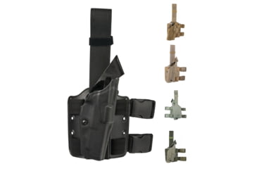 Image of Safariland Springfield Armory 6354 ALS Tactical Holster, Black, Coyote Brown, Flat Dark Earth, Foliage Green, OD Green