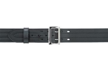 Image of Safariland Suede Lined Belt w/ Buckle, 2.25in., Plain Black, Size - 26 in. 87USA-26-6B