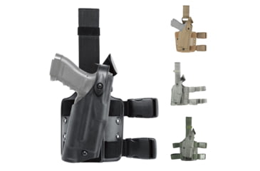 Image of Safariland S&amp;W M&amp;P 9L 5in. 6304 ALS/SLS Tac Holster, Black, Flat Dark Earth, Foliage Green, OD Green