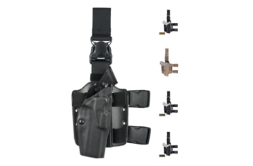 Image of Safariland S&amp;W M&amp;P 9L 6385 ALS TAC Holster w/QR, Black, Coyote Brown, Flat Dark Earth, Foliage Green, OD Green