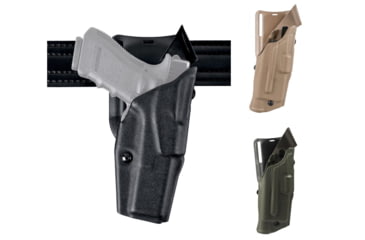 Image of Safariland S&amp;W M&amp;P No Safety 6395 Low-Ride 1.5in. Drop Holster, Black, Coyote Brown, Foliage Green