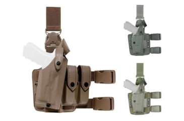 Image of Safariland Walther 6005 QR Tactical Holster, Black, Flat Dark Earth, Foliage Green, OD Green