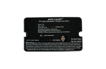 Image of Safe-T-Alert 45-Series Combo Carbon Monoxide Propane Alarm Surface Mount - Black 73828