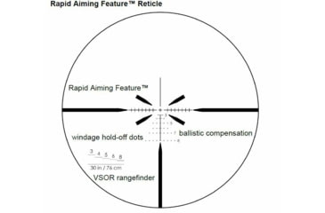 Image of SAI Optics SAI 6 1-6x24mm Rifle Telescope w/7.62mm Ballistic Reticle, 30mm Tube, Type II Anodized, Coyote Brown, RNG16-T170-C20