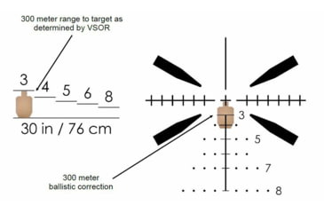 Image of SAI Optics SAI 6 1-6x24mm Rifle Telescope w/7.62mm Ballistic Reticle, 30mm Tube, Type II Anodized, Coyote Brown, RNG16-T170-C20