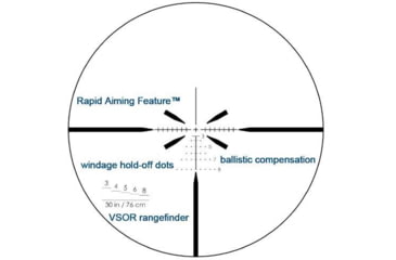 Image of SAI Optics SAI 6 1-6x24mm Rifle Scope, 30mm, FFP, LED Rapid Aiming Reticle, Coyote Brown, RNG16-T170-C10