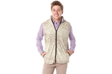 Image of Saint Bernard Frosty Fleece Vest - Mens, ms-fro-fl-sbsff1061