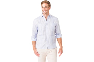 Image of Saint Bernard Guayabera Long-Sleeve Shirt - Mens, ms-gua-long-sl-shirt