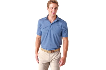 Image of Saint Bernard MF19K17 Edward Stripe Performance Polo - Mens, ms-ed-stre-per-polo