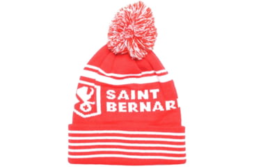 Image of Saint Bernard Red Signature Beanie - Womens, red-snie-style-custo