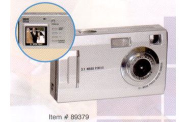 Image of Sakar 3.1 Megapixel Digital Camera w/ 1.5 inch Color TFT Screen 89379