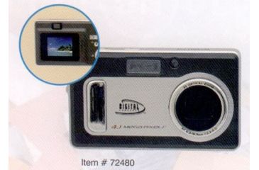 Image of Sakar 4.1 Megapixel Digital Camera w/ 3x Optical Zoom 72480