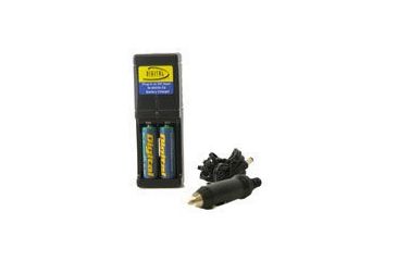 Image of Sakar 4 AA NiMh Batteries w/ Car Charger Rechargeable Battery Charger Kit CH-1900