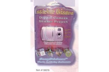 Image of Sakar Kids Sticker Wizard Digital Camera Kit w/ SnapSticker Software 59379