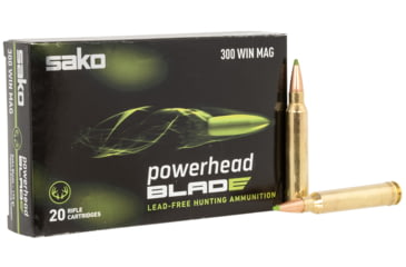 Image of Sako 301 Win Mag, 170 Grain, Rifle Ammo, JASPHB300WM170B