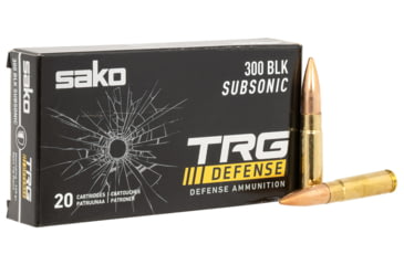 Image of Sako MatchKing, 300 Blackout, 220 Grain, Rifle Ammo, JASTRG300BLK220B