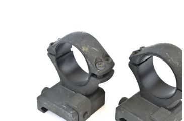 Image of Sako Optilock Ring and Base Set - Phosphate Finish - 1in. Diameter - LOW fits Picatinny rails S180F919