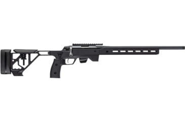 Image of Sako T3X Ace Target Bolt Action Rifle, .17 Hornady Magnum Rimfire, 16in 1/2x28 TPI Barrel, 1-9, Aluminum Black Stock, Anodized Black, JRT1XATB30916-FRRMPG