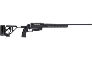 Image of Sako T3X Ace Game Bolt Action Rifle, .300 Winchester Magnum, 24in 5/8x24 TPI Barrel, 1-10, Aluminum Black Stock, Black, 10RD, JRTXAGB33124-FRRMPG