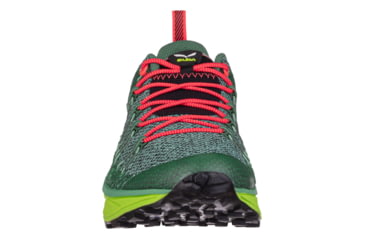 Image of Salewa Dropline Hiking Shoes - Womens, Feld Green/Fluo Coral, 7, 00-0000061369-5585-7