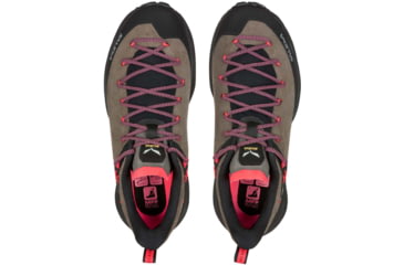 Image of Salewa Dropline Leather Hiking Boots - Womens, Bungee Cord/Black, 8.5, 00-0000061394-7953-8.5