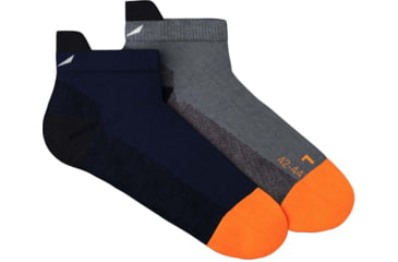 Image of Salewa MTN Trainer Alpine Merino Low Sock - Men's, Navy Blazer, S, 00-0000069033-3961-S, Navy Blazer, 39-41, 00-0000069033-3961-S