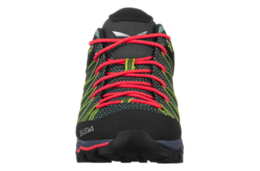 Image of Salewa MTN Trainer Lite GTX Hiking Boots - Womens, Feld Green/Fluo Coral, 10, 00-0000061362-5585-10
