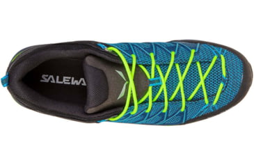 Image of Salewa MTN Trainer Lite Hiking Shoes - Mens, Malta/Fluo Green, 12.5, 00-0000061363-8744-12.5