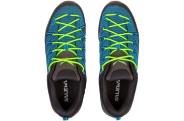 Image of Salewa MTN Trainer Lite Hiking Shoes - Mens, Malta/Fluo Green, 12.5, 00-0000061363-8744-12.5
